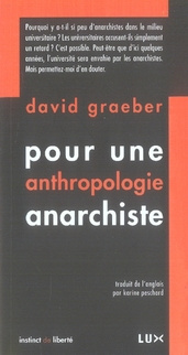Emprunter Pour une anthropologie anarchiste livre