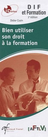 Emprunter DIF et Formation. 2e édition livre