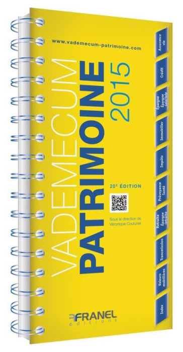 Emprunter Vademecum du patrimoine 2015. 20e édition 2015 livre