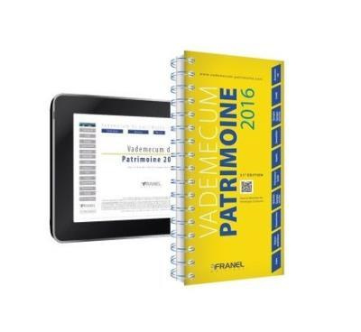 Emprunter Vademecum patrimoine. Edition 2016 livre