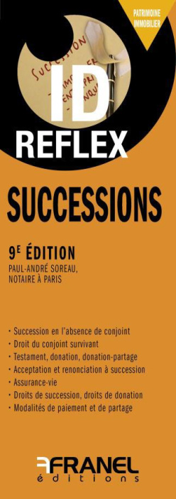 Emprunter Successions. 9e édition livre