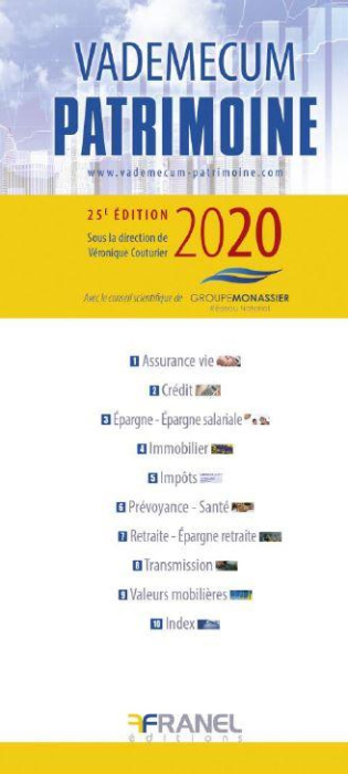 Emprunter Vademecum patrimoine. Edition 2020 livre