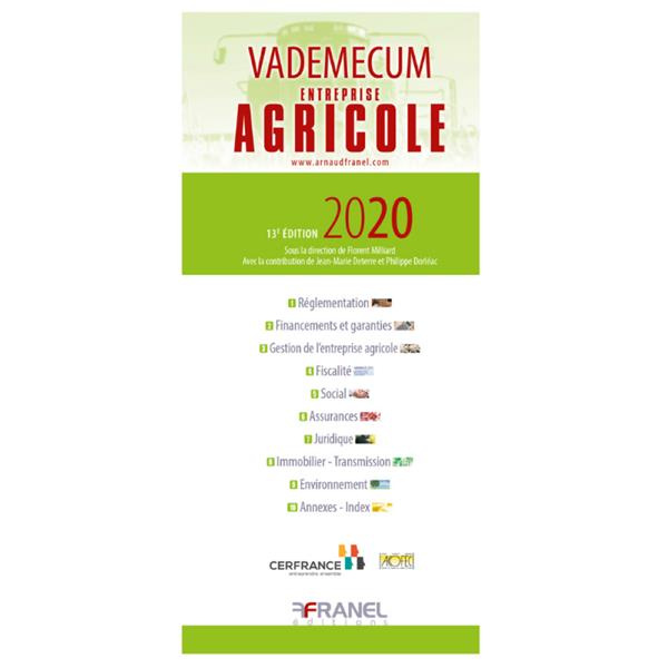 Emprunter Vademecum de l'entreprise agricole. Edition 2020 livre