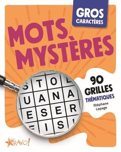 Emprunter Mots mystères. 90 grilles thématiques [EDITION EN GROS CARACTERES livre