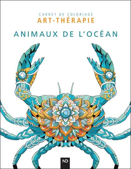 Emprunter Animaux de l'océan. 40 illustrations à colorer livre