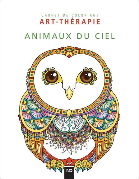 Emprunter Animaux du Ciel. Carnet de coloriage Art-thérapie livre