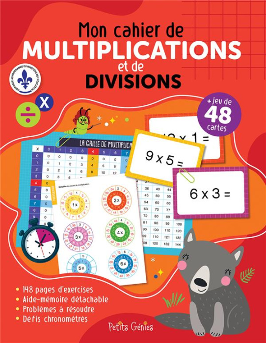 Emprunter Mon cahier de multiplications et de divisions livre