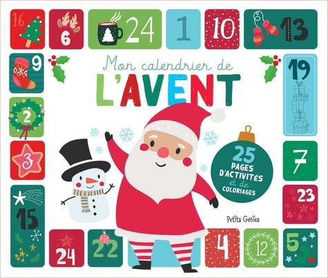 Emprunter Mon calendrier de l'avent. 25 pages d'activités et de coloriages livre