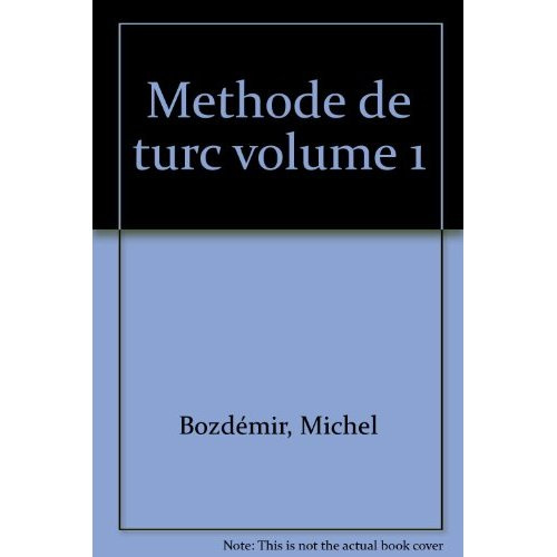 Emprunter METHODE DE TURC VOLUME 1 livre