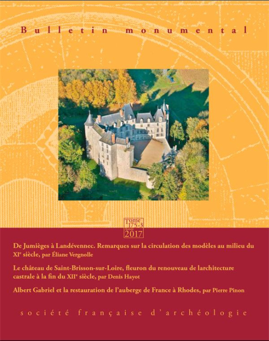 Emprunter Bulletin monumental N° 175-3, septembre 2017 livre