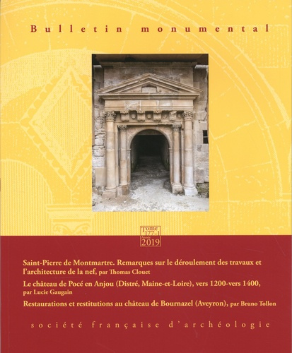 Emprunter Bulletin monumental N° 177-1, mars 2019 livre