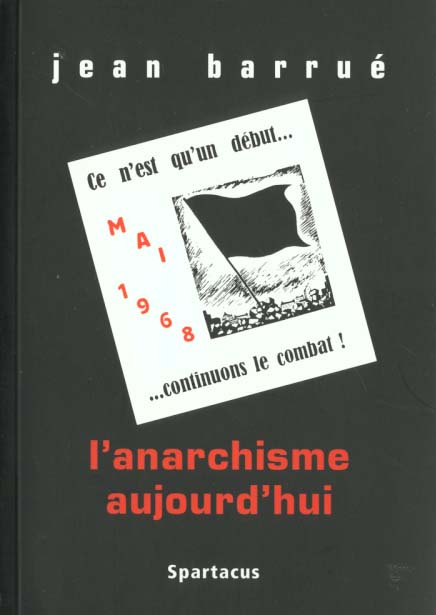 Emprunter L'anarchisme aujourd'hui livre