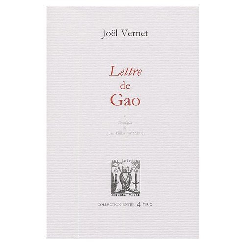 Emprunter Lettre de Gao. 2e édition livre