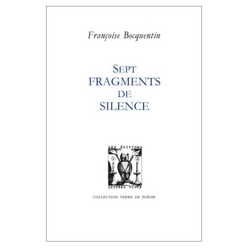 Emprunter Sept fragments de silence livre