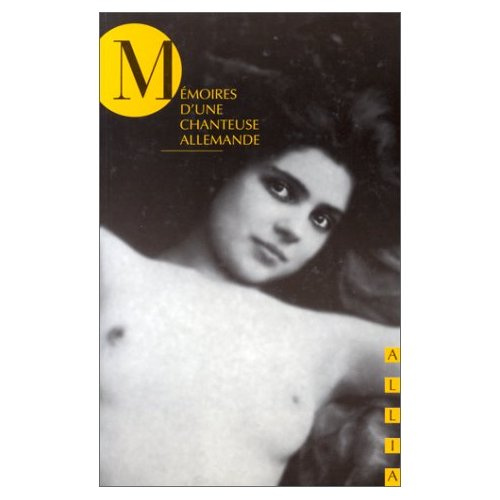 Emprunter MEMOIRES D'UNE CHANTEUSE ALLEMANDE livre