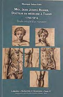 Emprunter Moi, Jean Joseph Reisser, docteur en médecine à Thann : 1750-1816. Etude critique d'un manuscrit livre