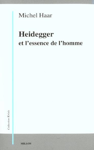 Emprunter Heidegger et l'essence de l'homme livre