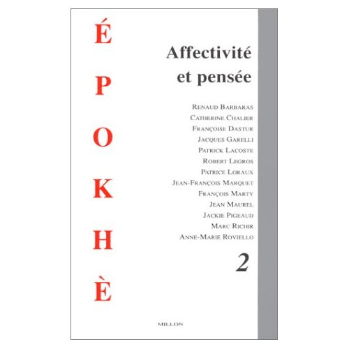 Emprunter Affectivite et pensee livre