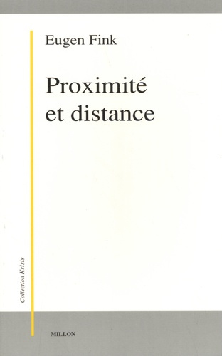 Emprunter Proximité et distance. Essais et conférences phénoménologiques livre