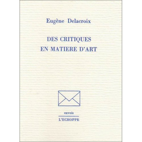 Emprunter Des Critiques en matières d'art livre