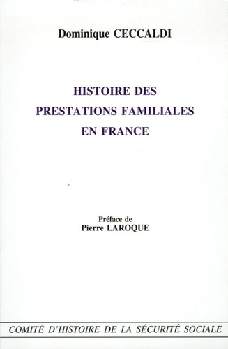 Emprunter Histoire des prestations familiales en France livre
