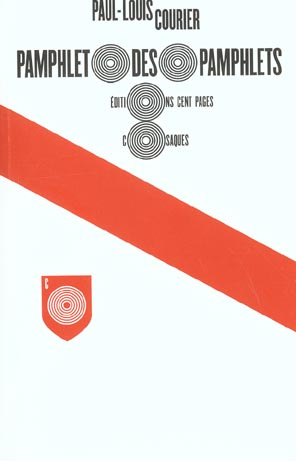 Emprunter Pamphlet des pamphlets livre