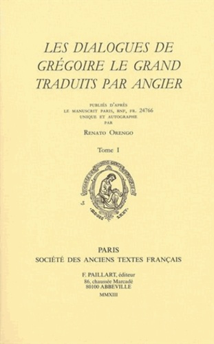 Emprunter LES DIALOGUES TRADUITS PAR ANGIER 2 VOLS livre