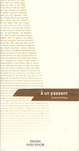 Emprunter A UN PASSANT livre