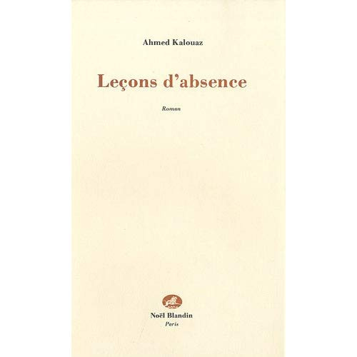 Emprunter LECONS D'ABSENCE livre