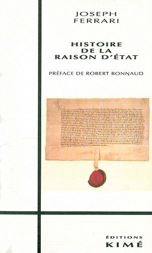 Emprunter Histoire de la raison d'Etat livre