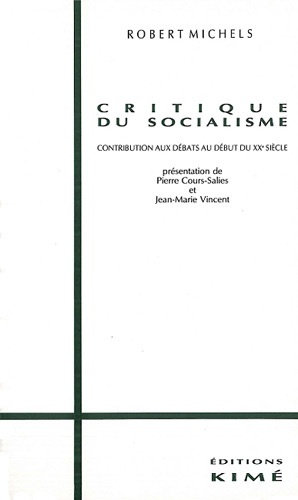 Emprunter Critique du socialisme. Contribution aux débats du XXe siécle livre