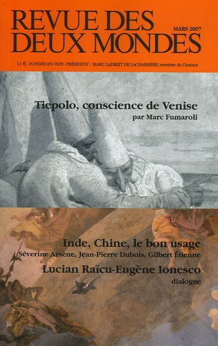 Emprunter REVUE DES DEUX MONDES 3/2007 livre