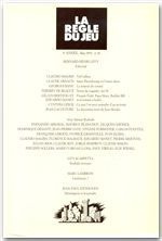 Emprunter La Règle du jeu N° 10 livre