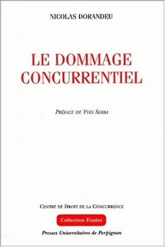 Emprunter Le dommage concurrentiel livre