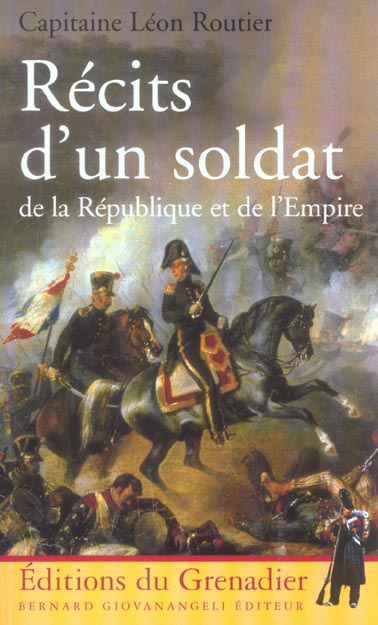 Emprunter Récits d'un soldat de la République et de l'Empire livre
