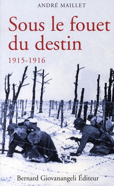 Emprunter Sous le fouet du destin. Histoire d'une âme aux jours héroïques 1915-1916 livre
