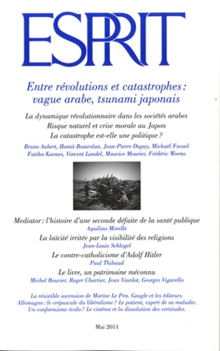 Emprunter Esprit N° 374, Mai 2011 : Entre révolutions et catastrophes : vague arabe, tsunami japonais livre