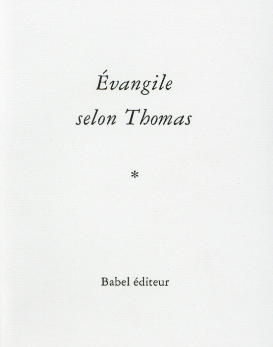 Emprunter Evangile selon Thomas livre