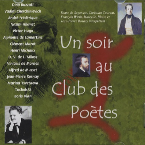 Emprunter Un soir au Club des Poètes. 1 CD audio livre