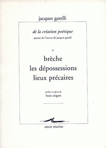 Emprunter De la création poétique (autour de l'oeuvre de Jacques Garelli). Volume 2, Penser le poème livre