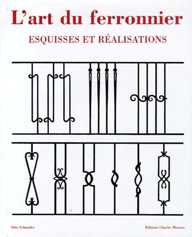 Emprunter L'art du ferronnier. Esquisses et réalisations, Edition français-anglais-allemand livre