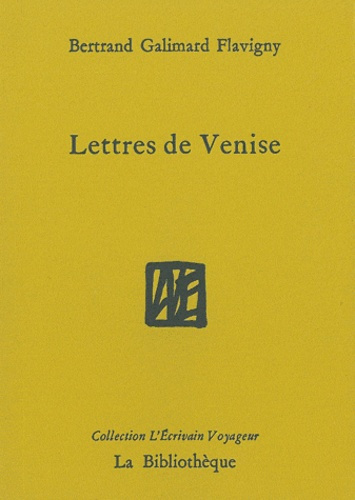 Emprunter Lettres de Venise livre