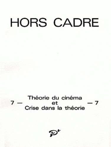 Emprunter Théorie du cinéma et crise dans la théorie livre