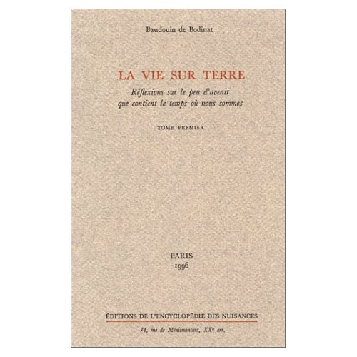Emprunter LA VIE SUR TERRE. Tome 1 livre