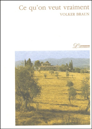 Emprunter Ce qu'on veut vraiment livre