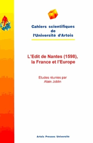 Emprunter L'Edit de Nantes (1598), la France et l'Europe livre