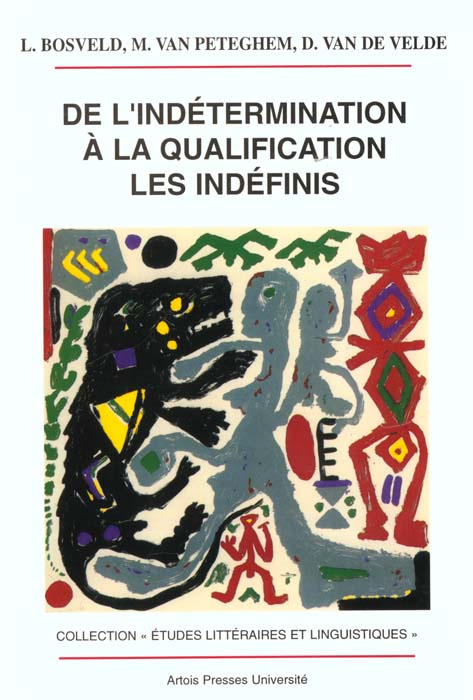 Emprunter De l'indétermination à la qualification. Les indéfinis livre