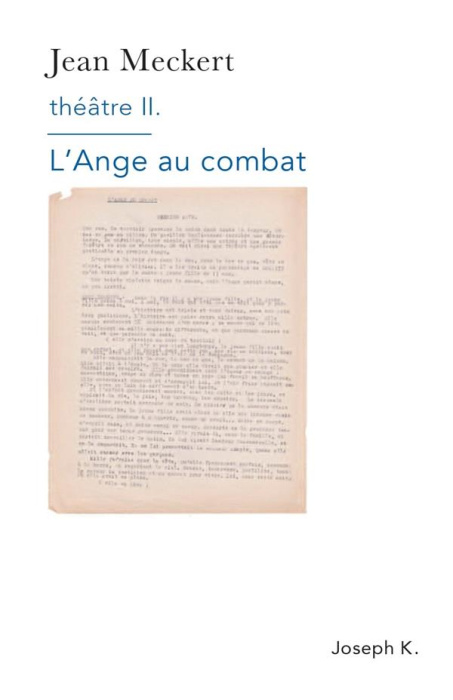 Emprunter Théâtre II. L'Ange au combat livre