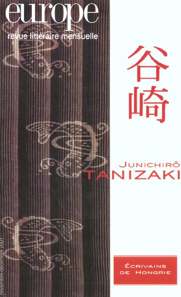Emprunter EUROPE JUNICHIRO TANIZAKI N871 - 872 livre
