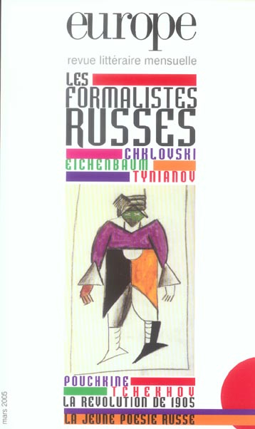 Emprunter Europe N° 911, Mars 2005 : Les formalistes russes livre